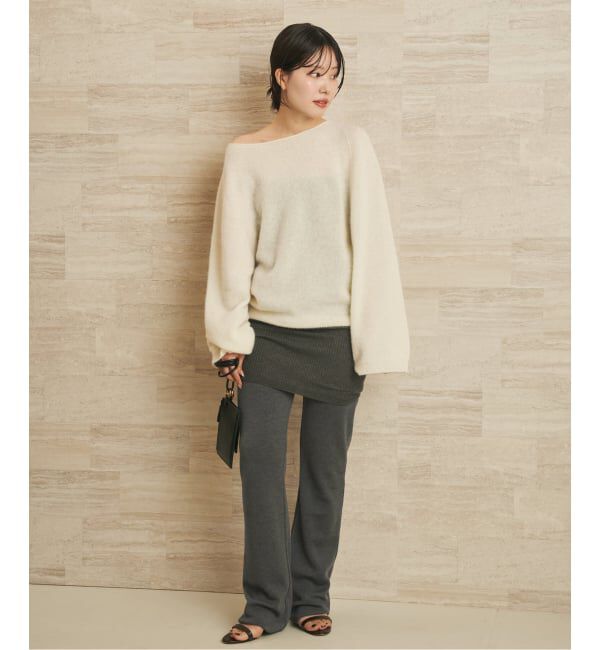 Plage「《WEB限定追加》18G スムース パンツ 2」|その他|