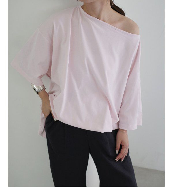 SLOBE IENA「《2枚セット/追加》Plus by ONIT/オニット SLOBE別注 BIG TEE レギンスセット」|Tシャツ・カットソー|