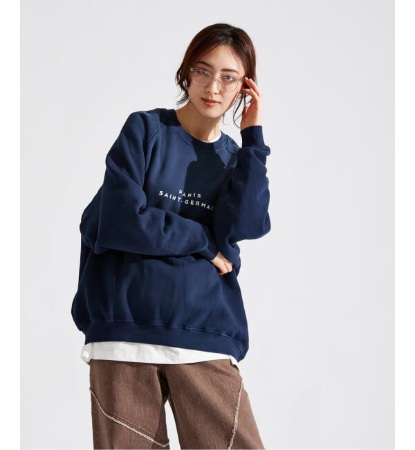 Paris Saint-Germain「【Paris Saint-Germain / パリ・サン＝ジェルマン】JP BACK EMBLEM SWEAT SHIRT」|スウェット・ジャージ|