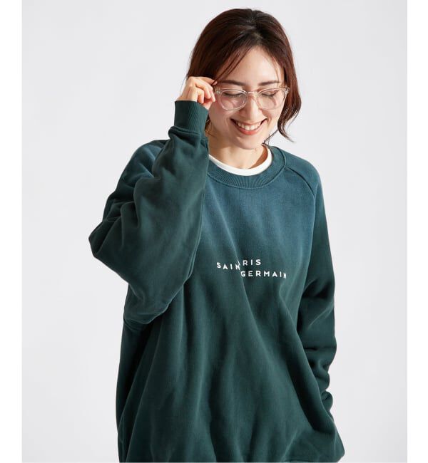 Paris Saint-Germain「【Paris Saint-Germain / パリ・サン＝ジェルマン】JP BACK EMBLEM SWEAT SHIRT」|スウェット・ジャージ|