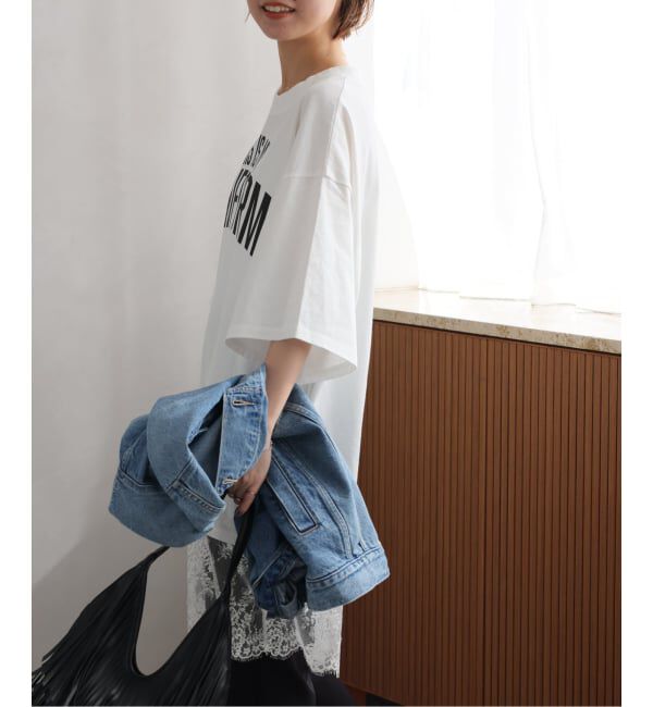 JOURNAL STANDARD relume「《WEB限定追加予約》【ARCHIVE STANCE】 lace switching Tee」|Tシャツ・カットソー|