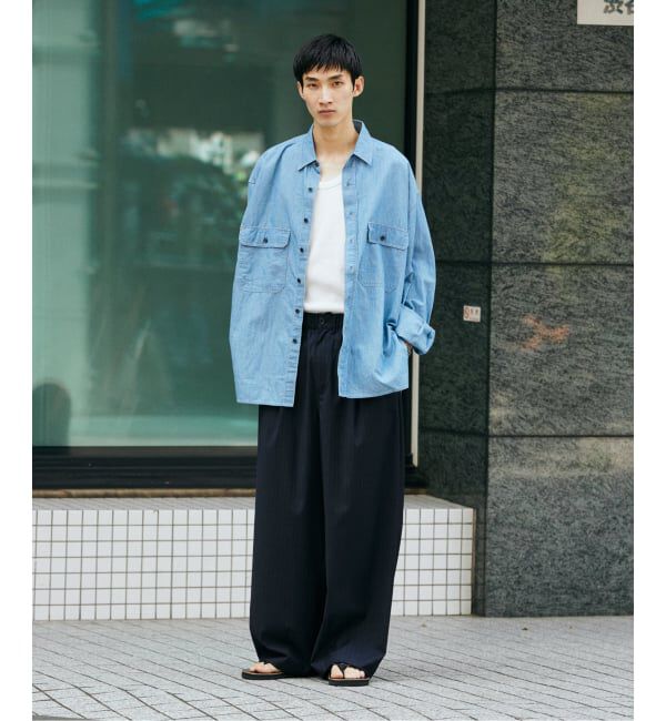 JOURNAL STANDARD「TRモダン ワイド スラックス」|スラックス|