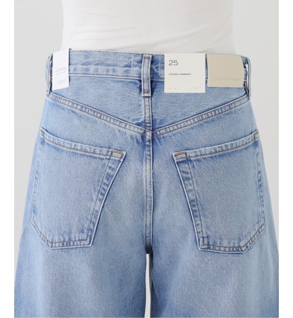 journal standard L'essage「CITIZENS OF HUMANITY AYLA RAW HEM CROP デニムパンツ 2117C-1810」|デニム|