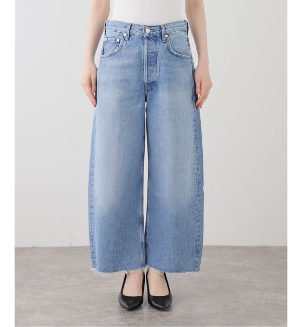 journal standard L'essage「CITIZENS OF HUMANITY AYLA RAW HEM CROP デニムパンツ 2117C-1810」|デニム|