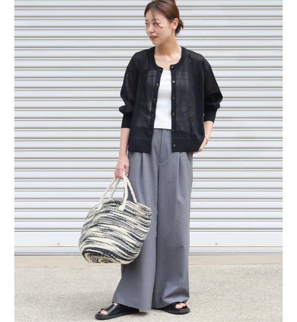 JOURNAL STANDARD relume「《追加予約 / 新色》ウォッシャブルクロップドカーディガン」|カーディガン|