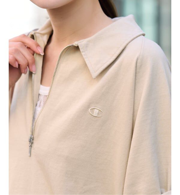 FRAMeWORK「CHAMPION/チャンピオン 別注JERSEY HALF ZIP TEE」|Tシャツ・カットソー|