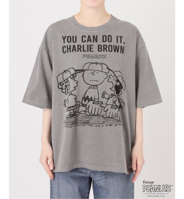 FRAMeWORK「JOHNBULL/ジョンブル PENUTS YOU CAN DO IT T」|Tシャツ・カットソー|