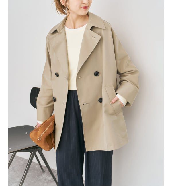 Spick and Span「《追加》TICCA / ティッカ Miniテントトレンチコート」|トレンチコート|