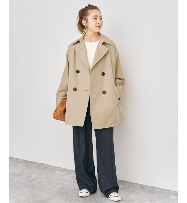 Spick and Span「《追加》TICCA / ティッカ Miniテントトレンチコート」|トレンチコート|