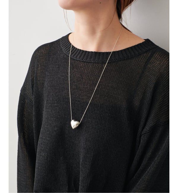 Spick and Span「《追加3予約》BASENOTES / ベースノート 65cm tiny chain heart NC BN-H006」|ネックレス|