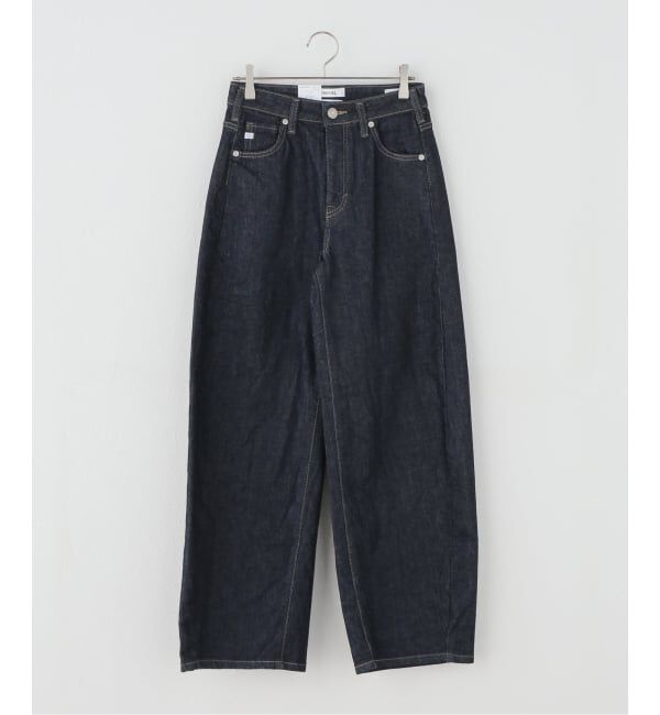U by SPICK&SPAN「《追加》SOMETHING / サムシング HANA CURVE TAPERED 2」|デニム|