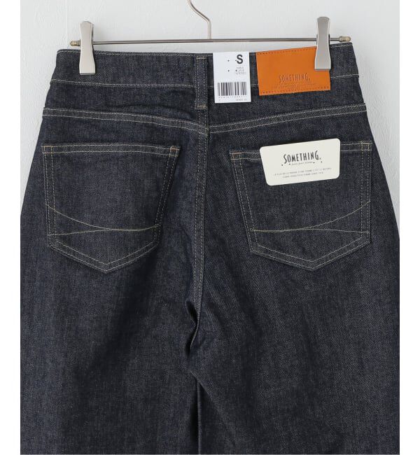 U by SPICK&SPAN「《追加》SOMETHING / サムシング HANA CURVE TAPERED 2」|デニム|