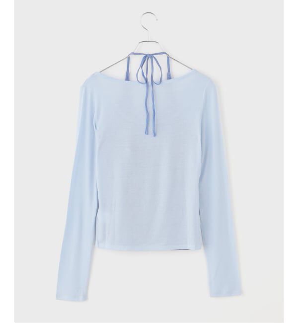 U by SPICK&SPAN「PISCESS/パイシス Layered Halter Long Sleeve Tops」|Tシャツ・カットソー|