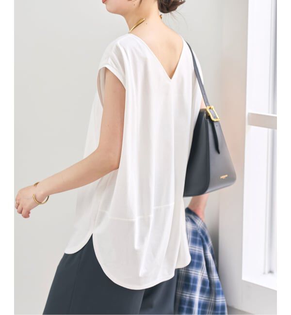 Spick and Span「《予約》汗染み防止バックドレーププルオーバー」|Tシャツ・カットソー|