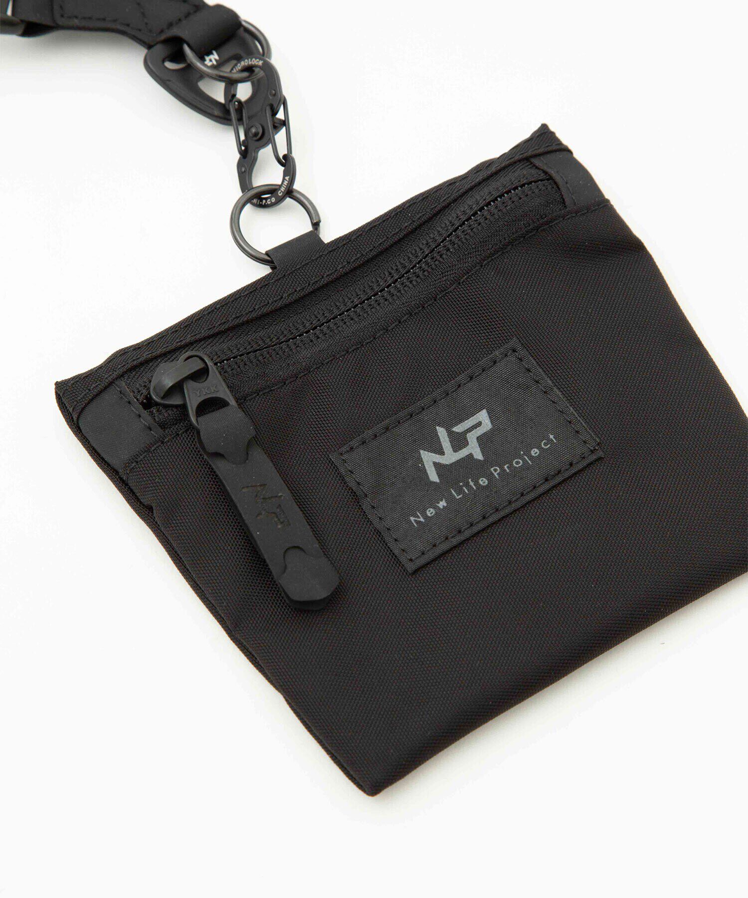 nano･universe「New life Project/別注MULTI STRAP WITH ZIP･ID」|ショルダー・メッセンジャー|