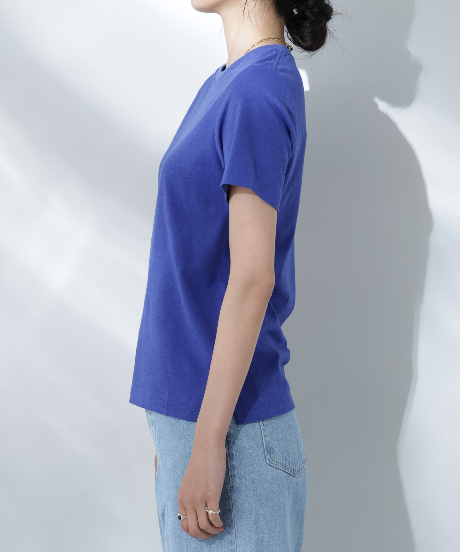 nano･universe「Anti Soaked(R) 汗染み防止カラフルクルーTシャツ」|Tシャツ・カットソー|