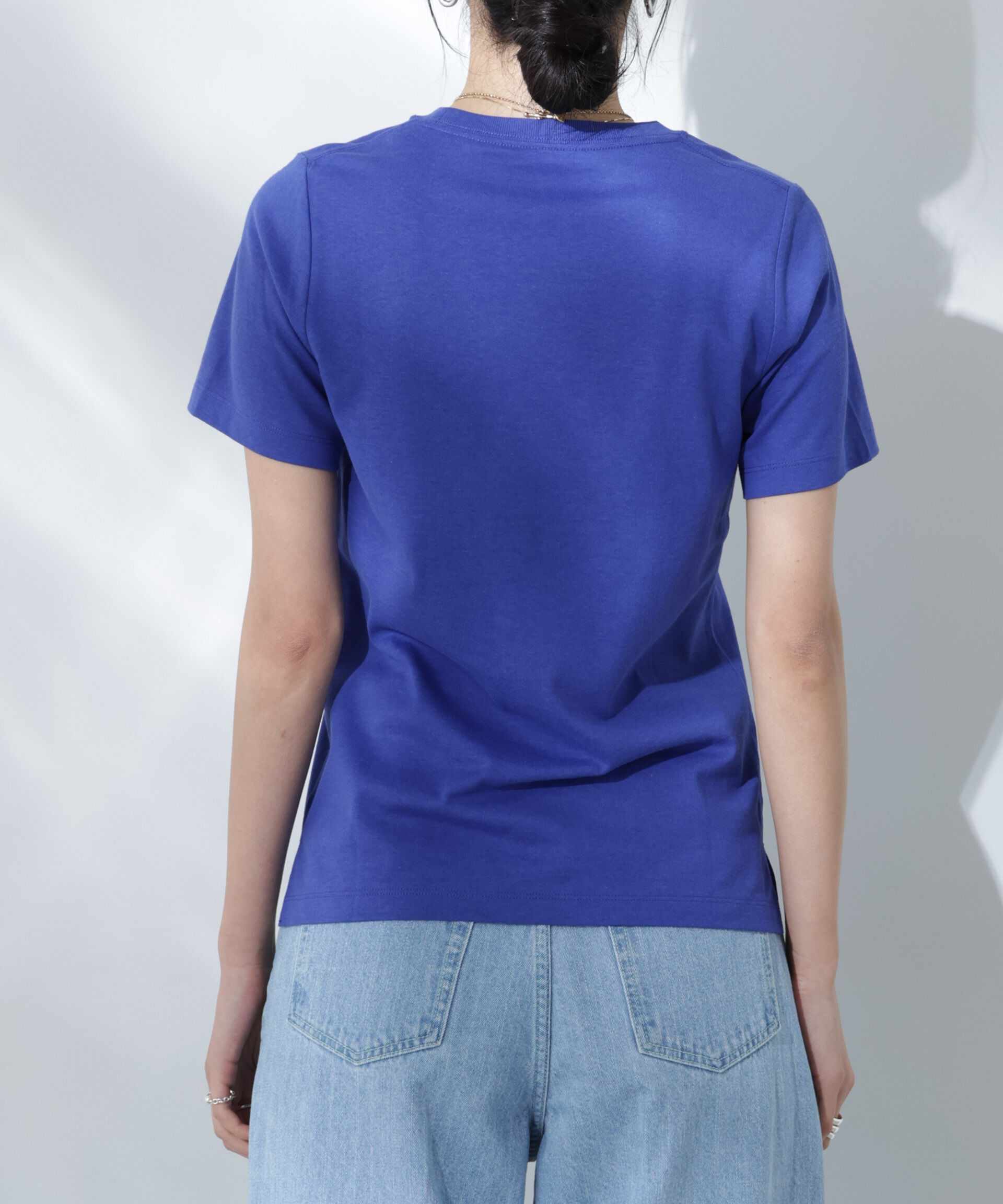 nano･universe「Anti Soaked(R) 汗染み防止カラフルクルーTシャツ」|Tシャツ・カットソー|