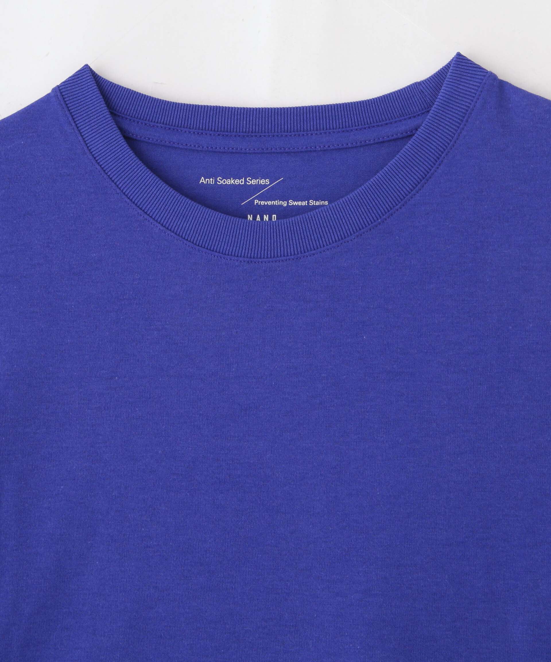 nano･universe「Anti Soaked(R) 汗染み防止カラフルクルーTシャツ」|Tシャツ・カットソー|