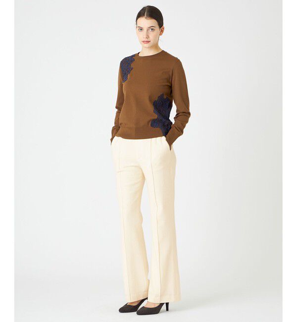 BEIGE,「MAZARINE / スリムフレアパンツ」|その他|
