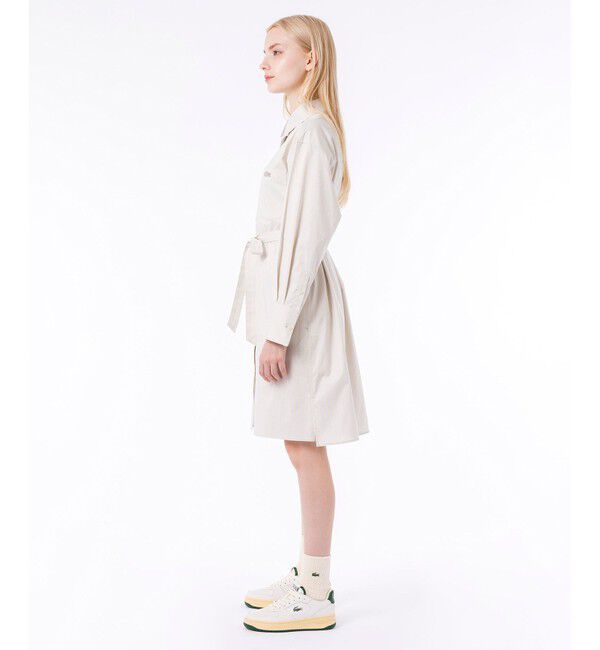 LACOSTE「マルチストライプシャツドレス / シャツワンピース」|ワンピース|
