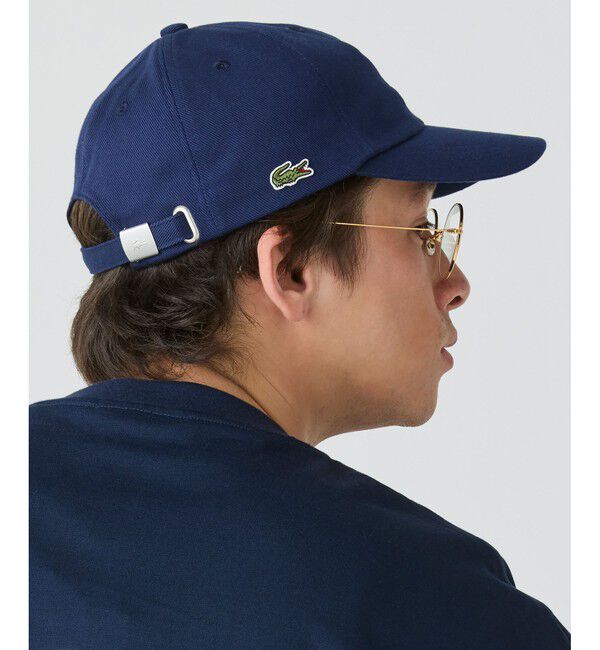 LACOSTE「Lステッチローキャップ」|キャップ・キャスケット|