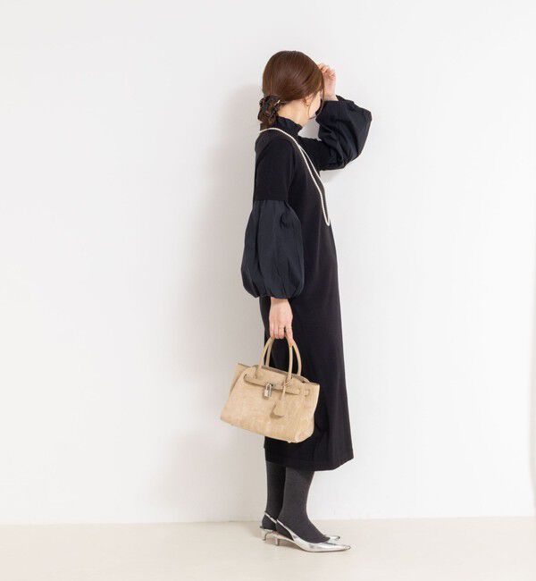 NOLLEY'S sophi「【MARILYN MOON/マリリーンムーン】14gwool 2way sleeve one-piece」|ワンピース|