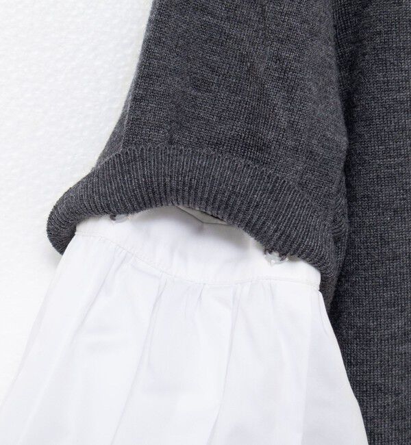 NOLLEY'S sophi「【MARILYN MOON/マリリーンムーン】14gwool 2way sleeve one-piece」|ワンピース|