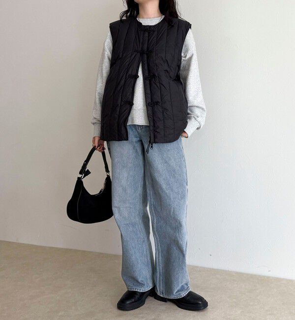 fredy emue「【TAION/タイオン】REVERSIBLE CHINA BUTTON INNER DOWN VEST」|ベスト・ジレ|