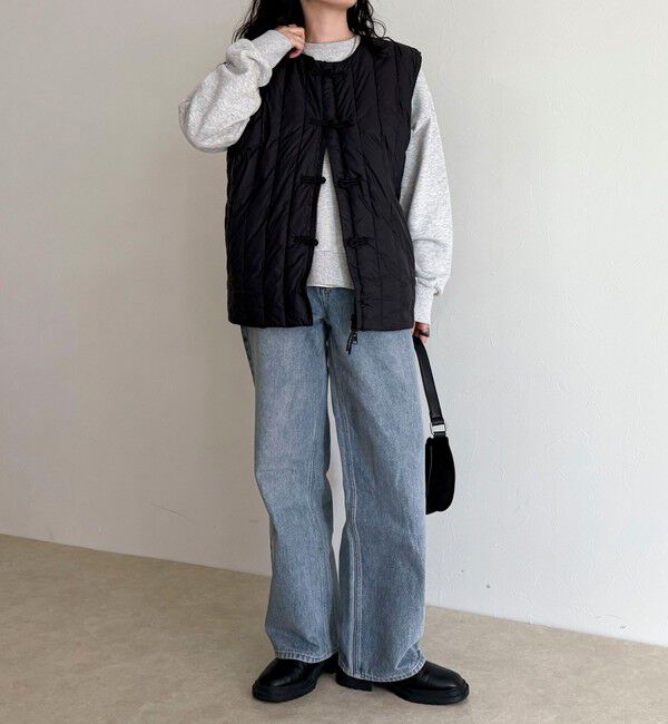 fredy emue「【TAION/タイオン】REVERSIBLE CHINA BUTTON INNER DOWN VEST」|ベスト・ジレ|