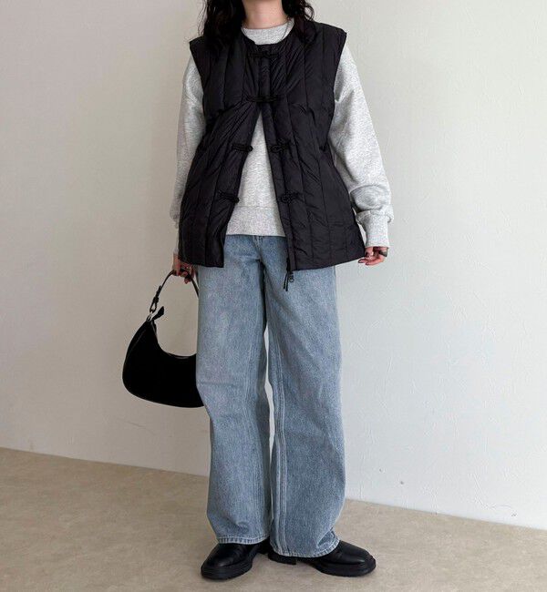 fredy emue「【TAION/タイオン】REVERSIBLE CHINA BUTTON INNER DOWN VEST」|ベスト・ジレ|