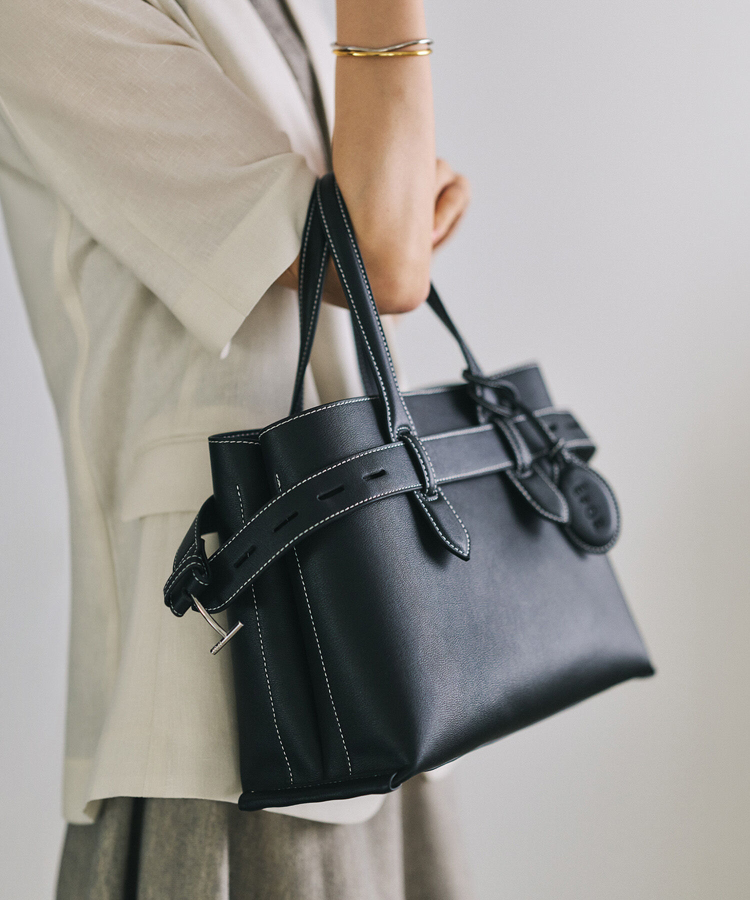 ROPE「【E'POR】A BAG Medium/通勤・26SS新型」|ハンドバッグ|