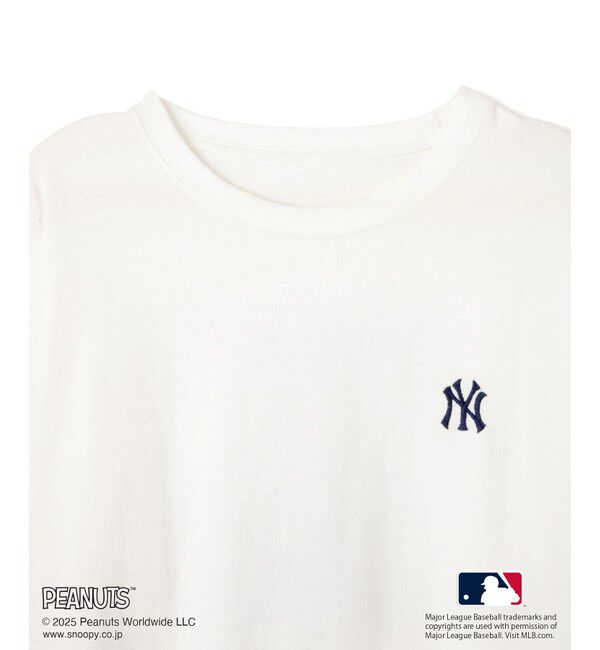 Rope&rsquo;Picnic「【PEANUTS&times;MLB COLLECTION by ROPE' PICNIC】ロングスリーブTee」|Tシャツ・カットソー|