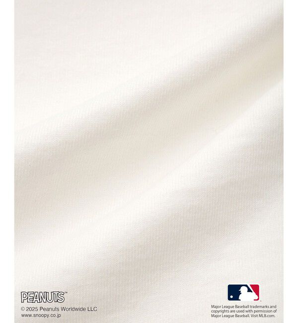 Rope&rsquo;Picnic「【PEANUTS&times;MLB COLLECTION by ROPE' PICNIC】ロングスリーブTee」|Tシャツ・カットソー|