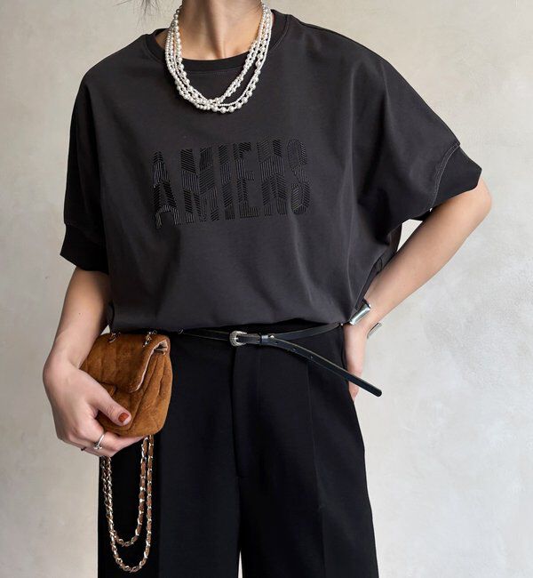  「AMIENESロゴTEE」|Tシャツ・カットソー|