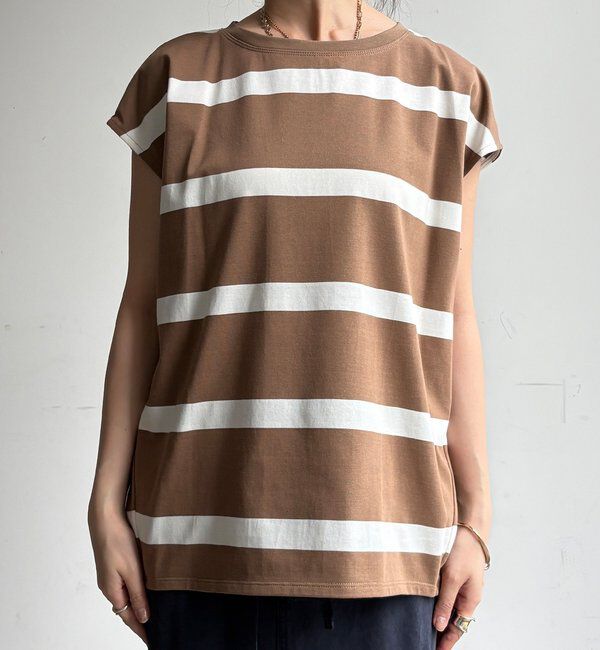  「【WEB限定】ボーダーフレンチTEE」|Tシャツ・カットソー|