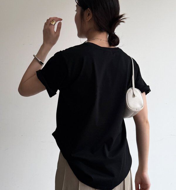  「【WEB限定】刺繍&times;プリントチャームイラストTEE」|Tシャツ・カットソー|