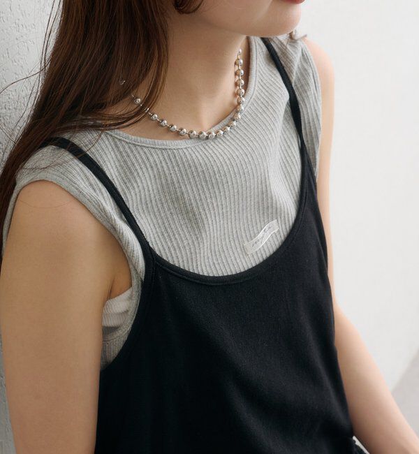  「シアーレイヤードキャミSET」|Tシャツ・カットソー|