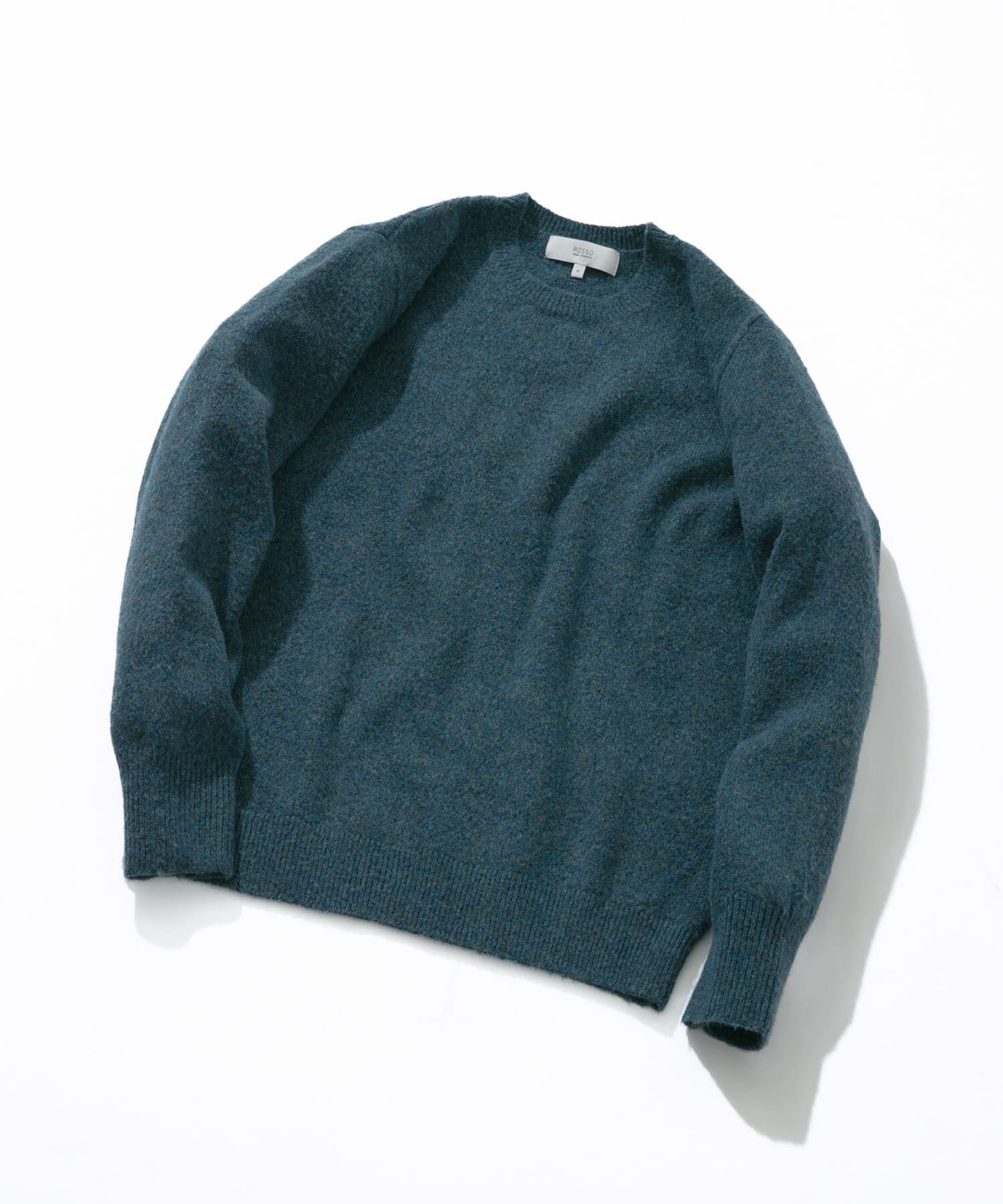 URBAN RESEARCH ROSSO「ブークレストレッチクルーニット」|ニット・セーター|