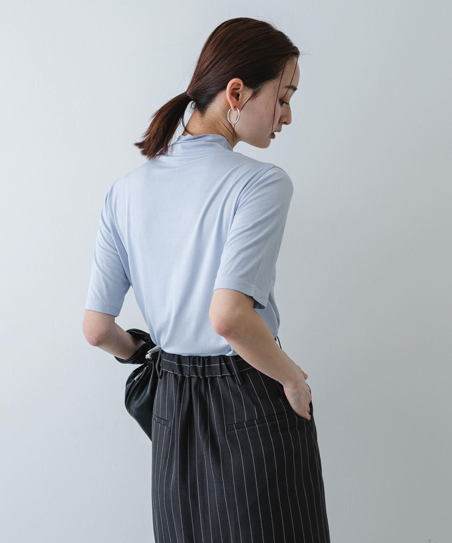 SENSE OF PLACE by URBAN RESEARCH「ソフトハイネックTシャツ(半袖)」|Tシャツ・カットソー|