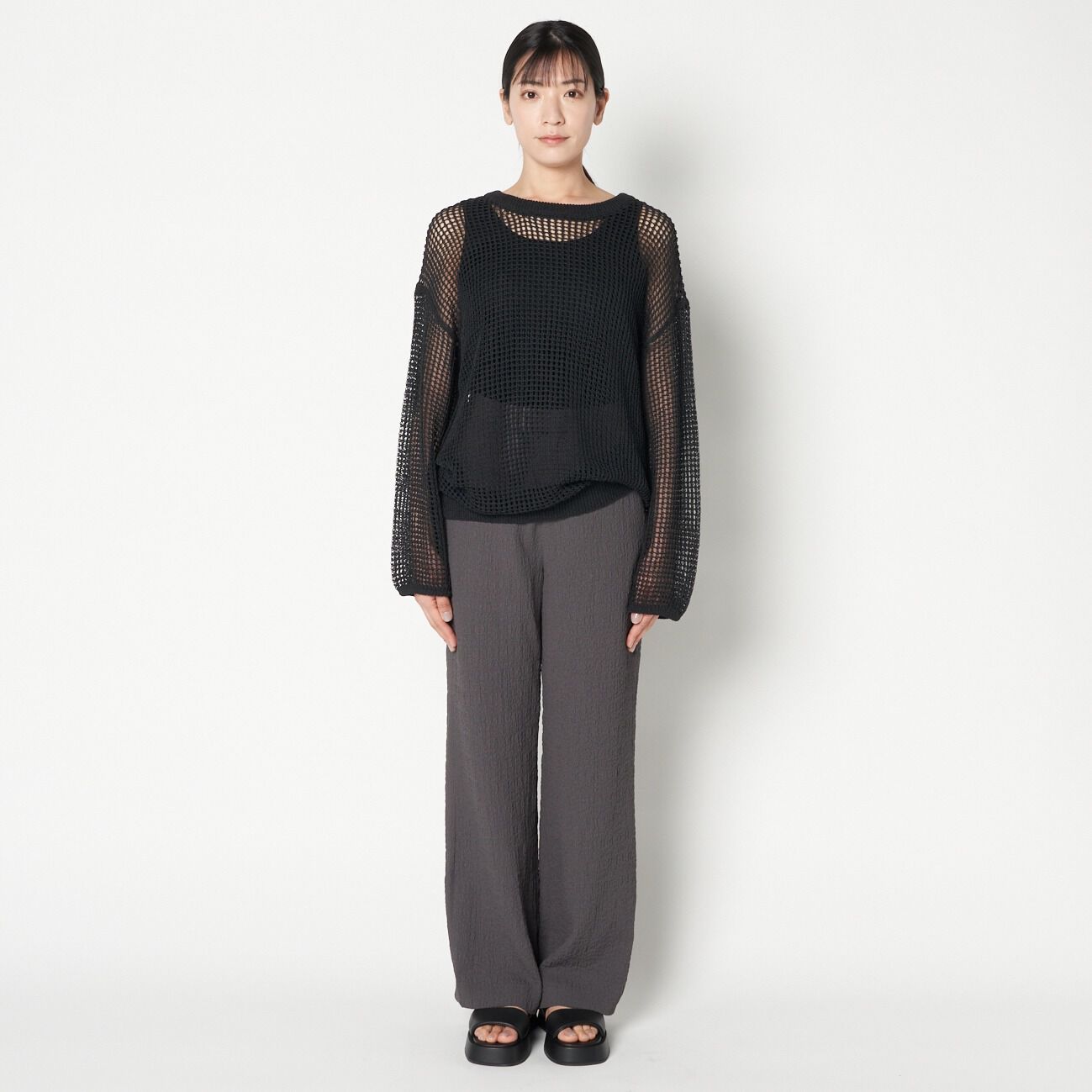 HELIOPOLE「HELIOPOLE ECO BOUCLE EASY PANTs」|チノ|