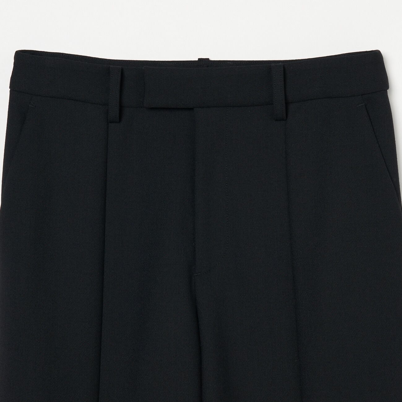 HELIOPOLE「HELIOPOLE WOOL FLARE PANTS」|チノ|