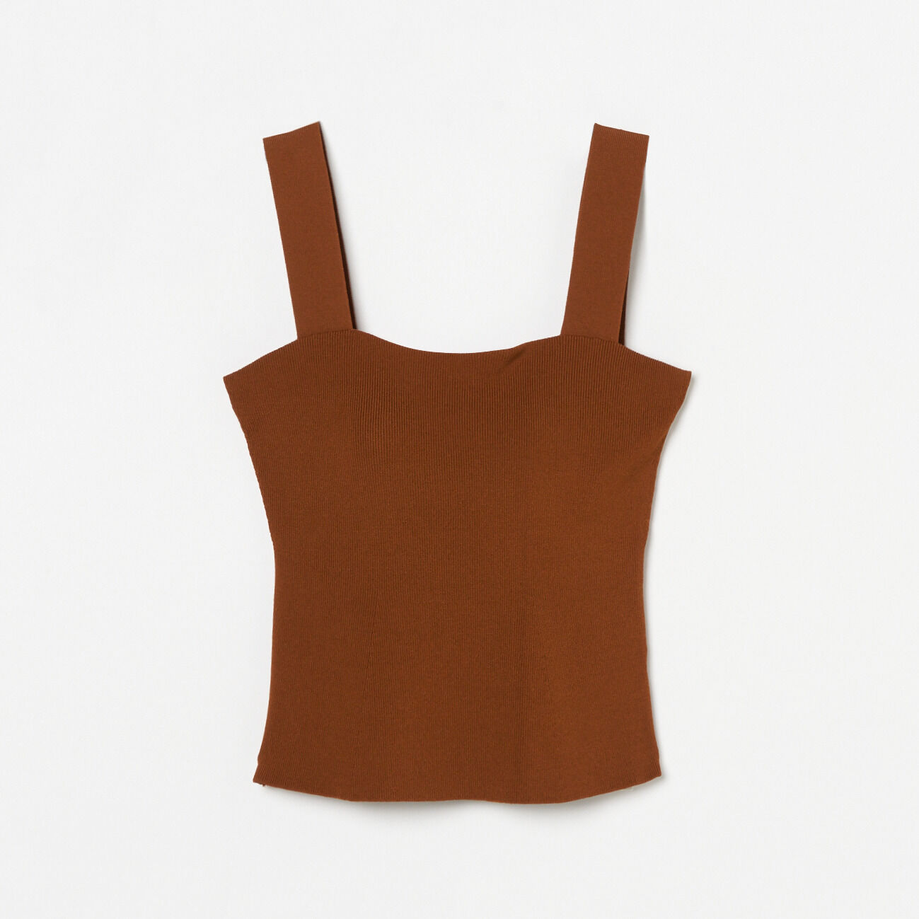  「NICENICE MOMENT SQUARE TANK」|Tシャツ・カットソー|ブラウン