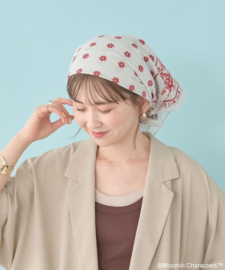 AMERICAN HOLIC「【WEB限定】Moomin スカーフ」|バンダナ・スカーフ|