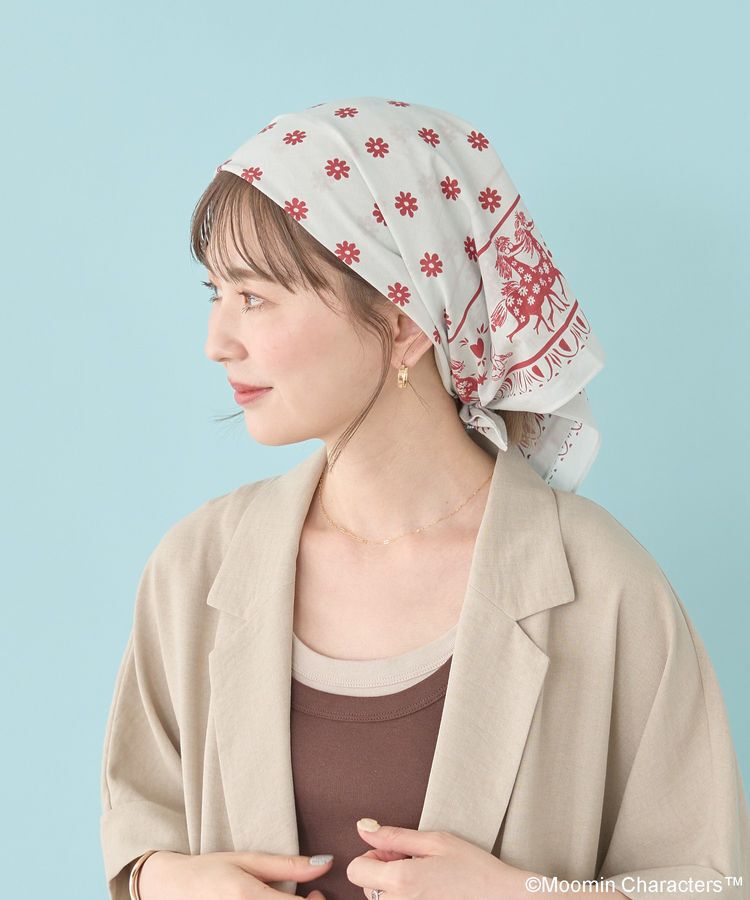 AMERICAN HOLIC「【WEB限定】Moomin スカーフ」|バンダナ・スカーフ|