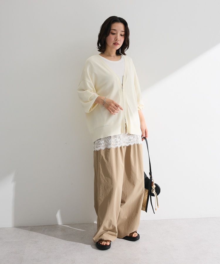 Green Parks「裾イレヘムレースプルオーバー」|Tシャツ・カットソー|