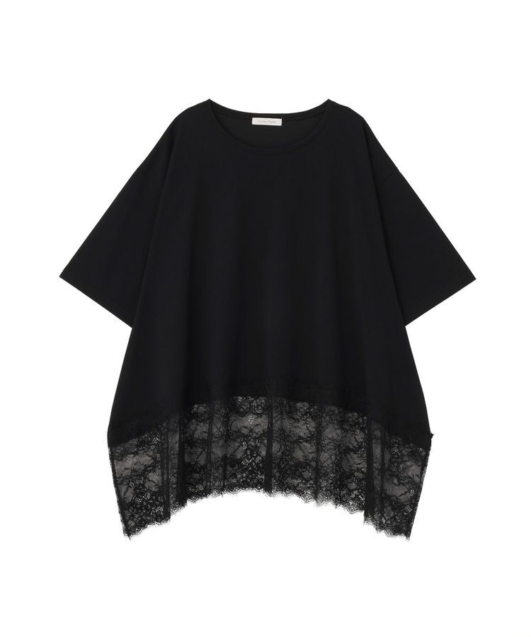 Green Parks「裾イレヘムレースプルオーバー」|Tシャツ・カットソー|