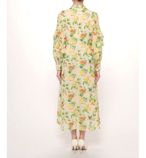 LOULOU WILLOUGHBY「【LOULOU WILLOUGHBY】RATTTIフルーツワンピース」|ワンピース|