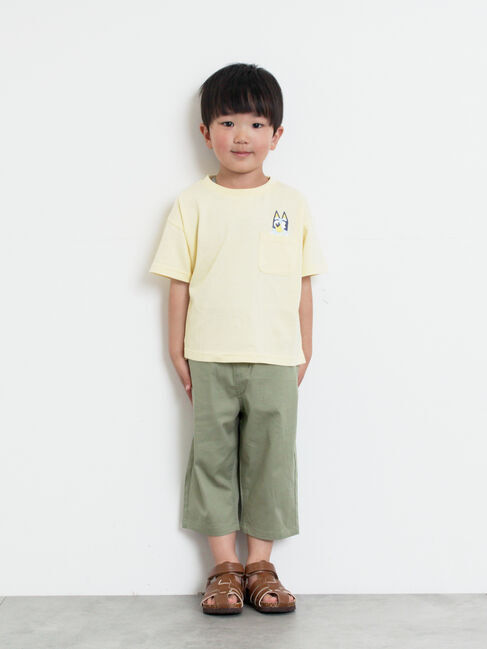Samansa Mos2 Lagom「【ブルーイ】ポケット付きプリントTシャツ」|Tシャツ・カットソー|