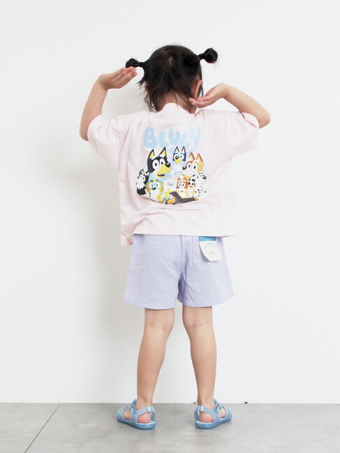 Samansa Mos2 Lagom「【ブルーイ】ポケット付きプリントTシャツ」|Tシャツ・カットソー|