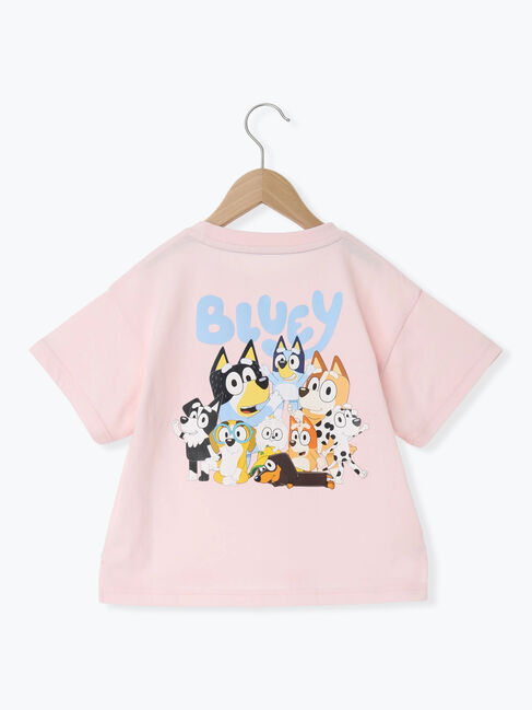 Samansa Mos2 Lagom「【ブルーイ】ポケット付きプリントTシャツ」|Tシャツ・カットソー|